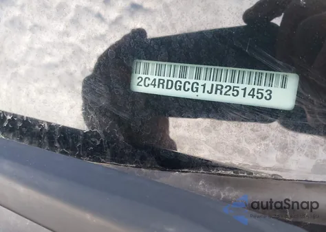 2018 Dodge Grand Caravan Sxt from USA, damaged, VIN 2C4RDGCG1JR251453